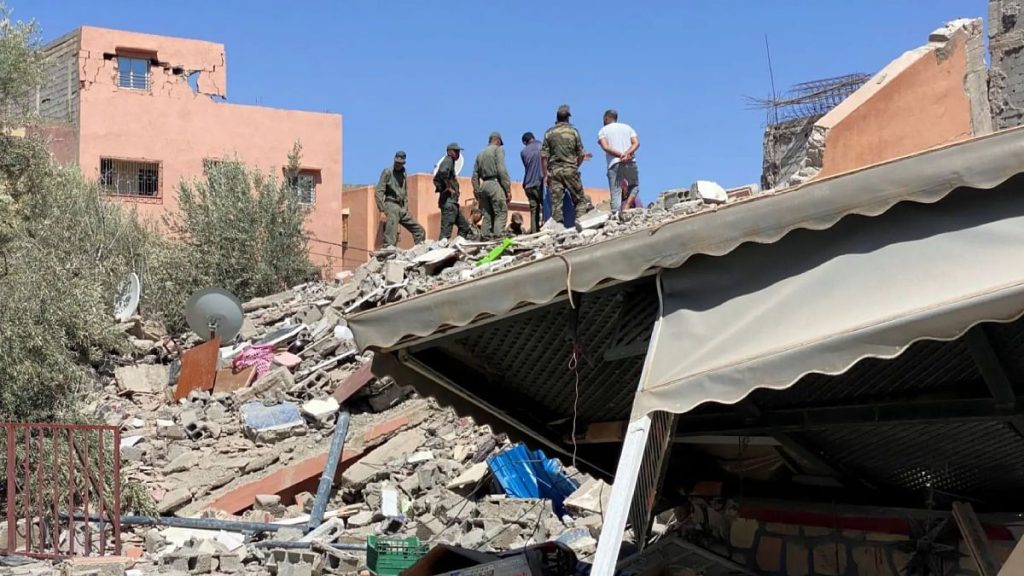 الزلزال المدمر في المغرب
