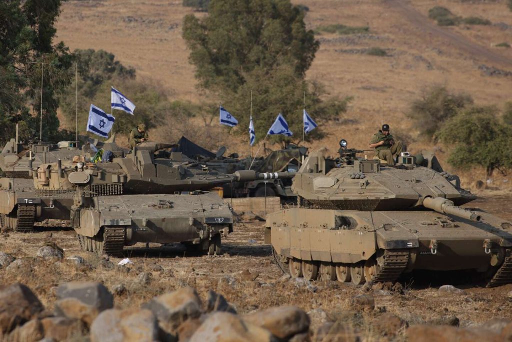دبابات الجيش الإسرائيلي